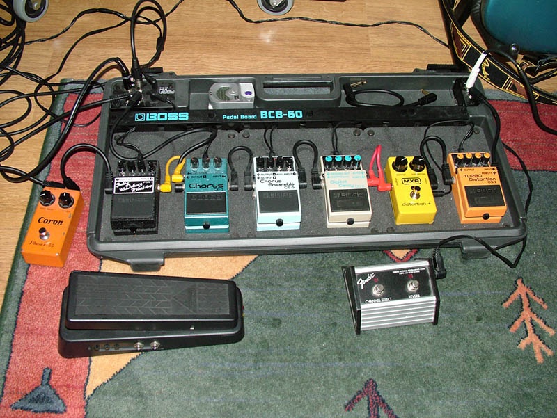Effects pedals
